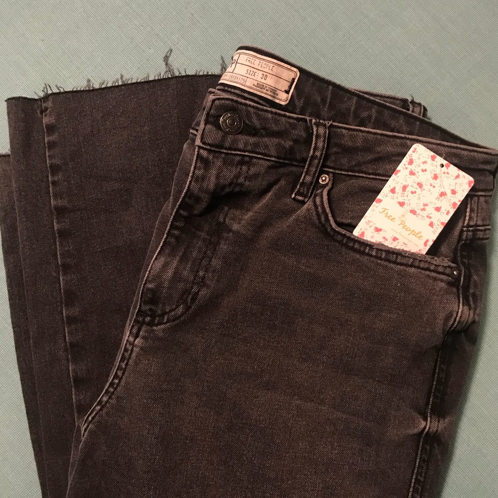Free People Crop Jeans